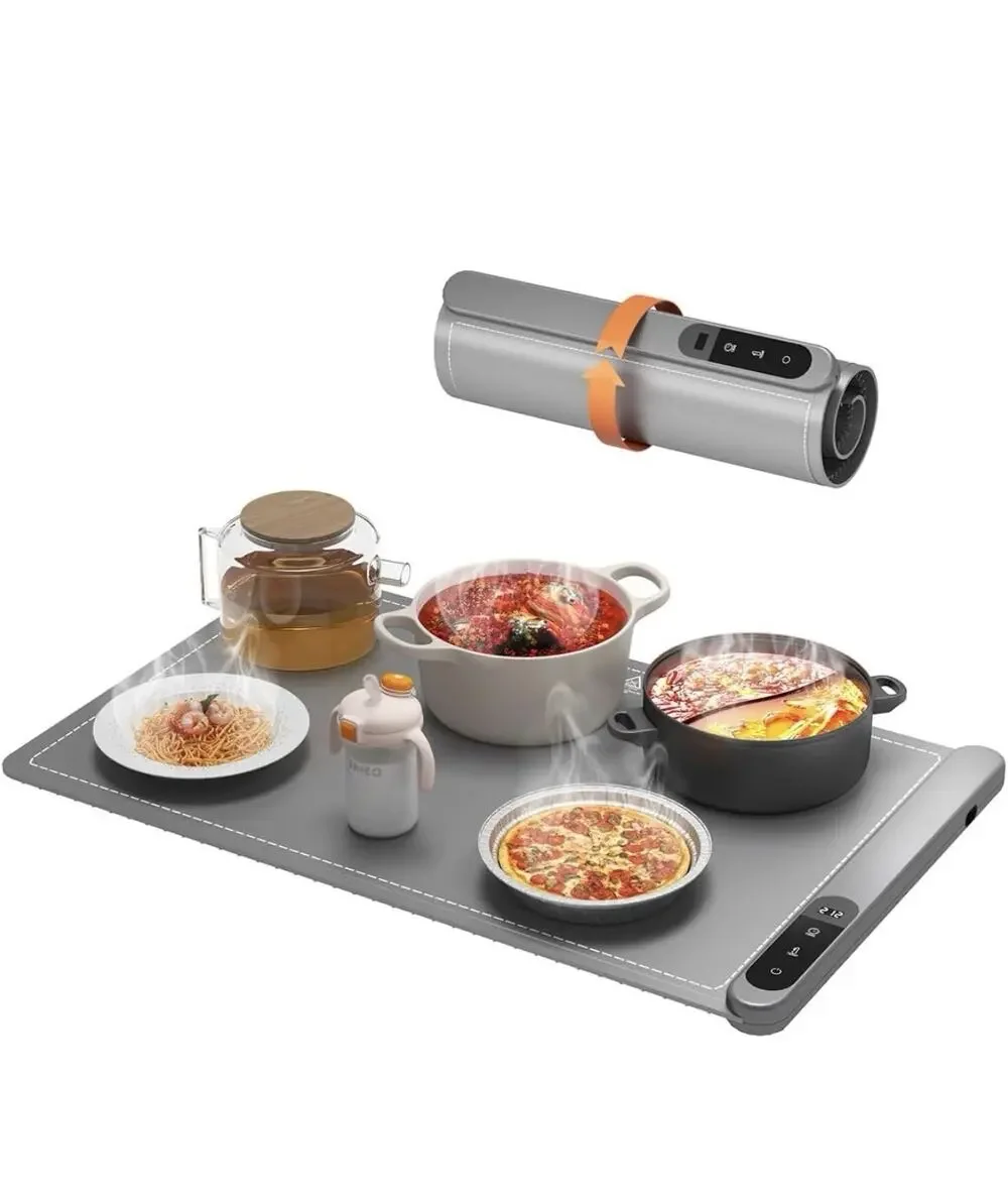 Kaoer Electric Dish Warming Tray Countertop Food Warmer Heating Pad